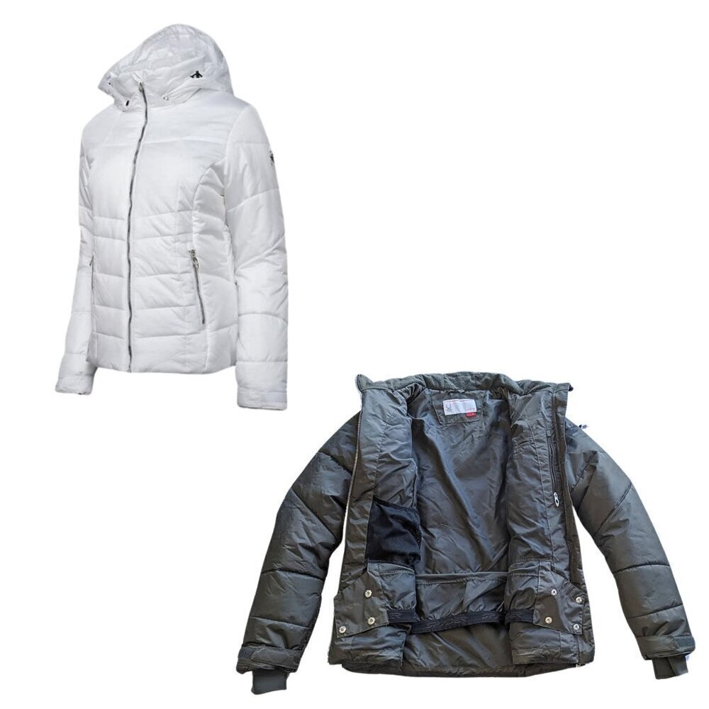 SPYDER Green Alia Thinsulate Mock Neck 10k/10k Puffer Ski Jacket 144104 Size 8 - Picture 7 of 10